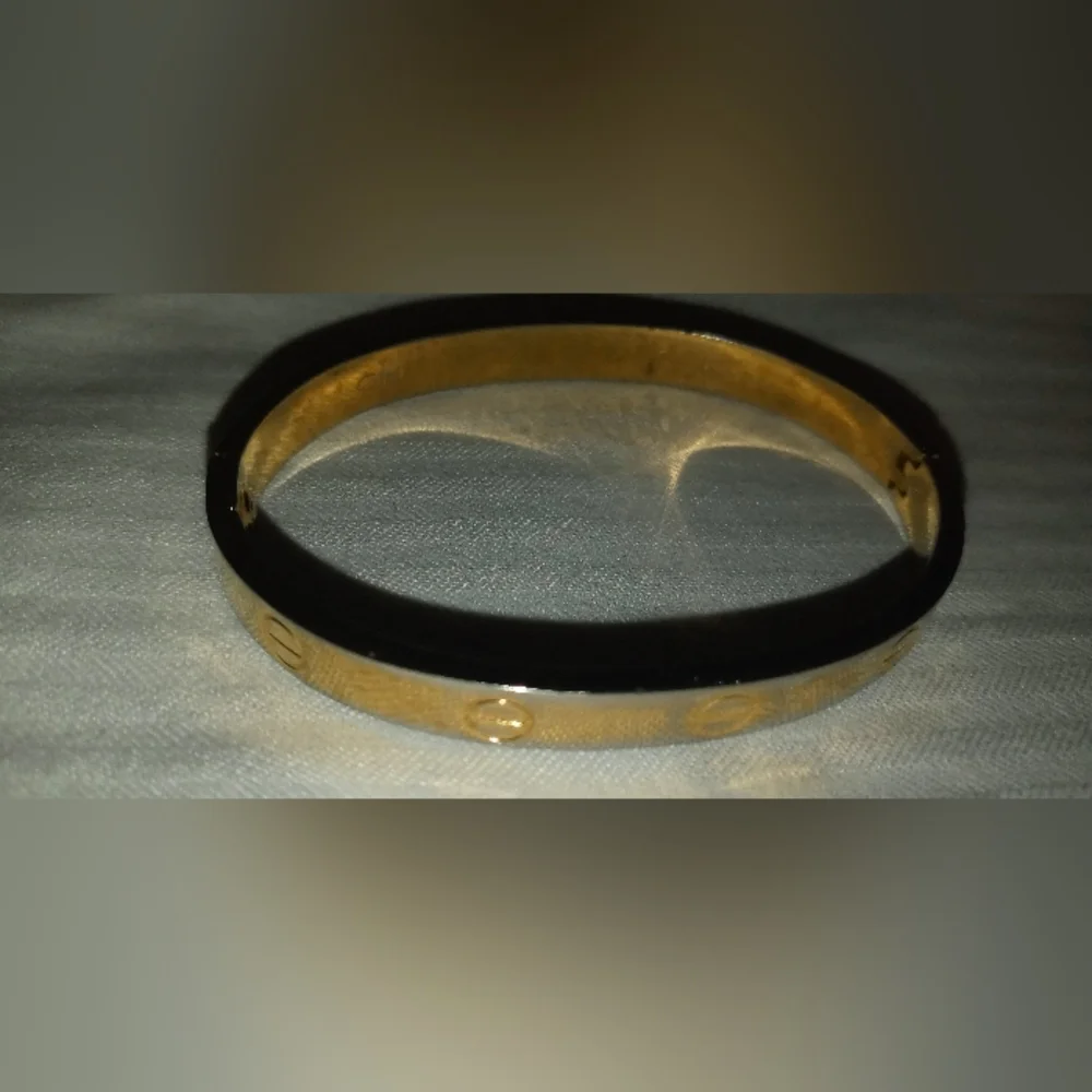 Aldo Cipullo VTG Cartier Vintage 1970 Charles Revson Love Bracelet - Picture 7 of 13